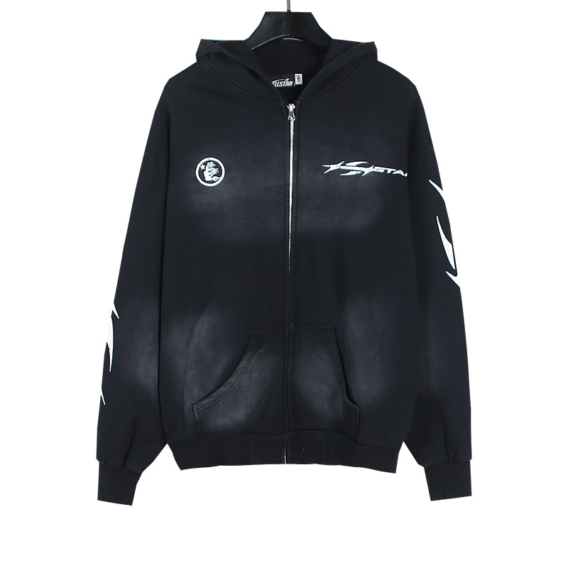 Hellstar Sport 후드 티셔츠와 스웨트 팬츠 세트